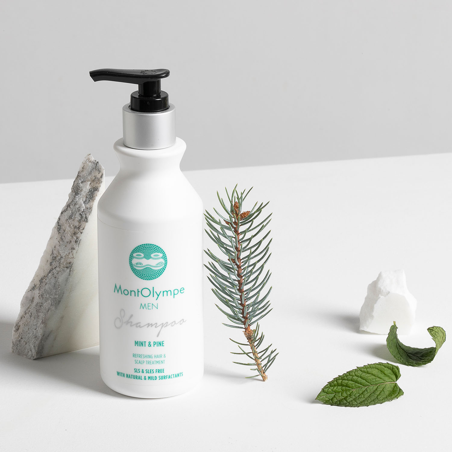 MontOlympe Mint & Pine shampoo mannen