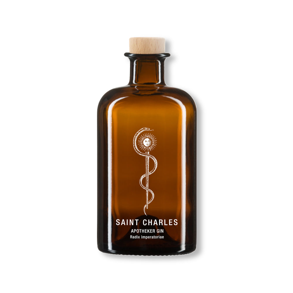 Saint Charles Apotheker Gin met meesterwortel en jeneverbes