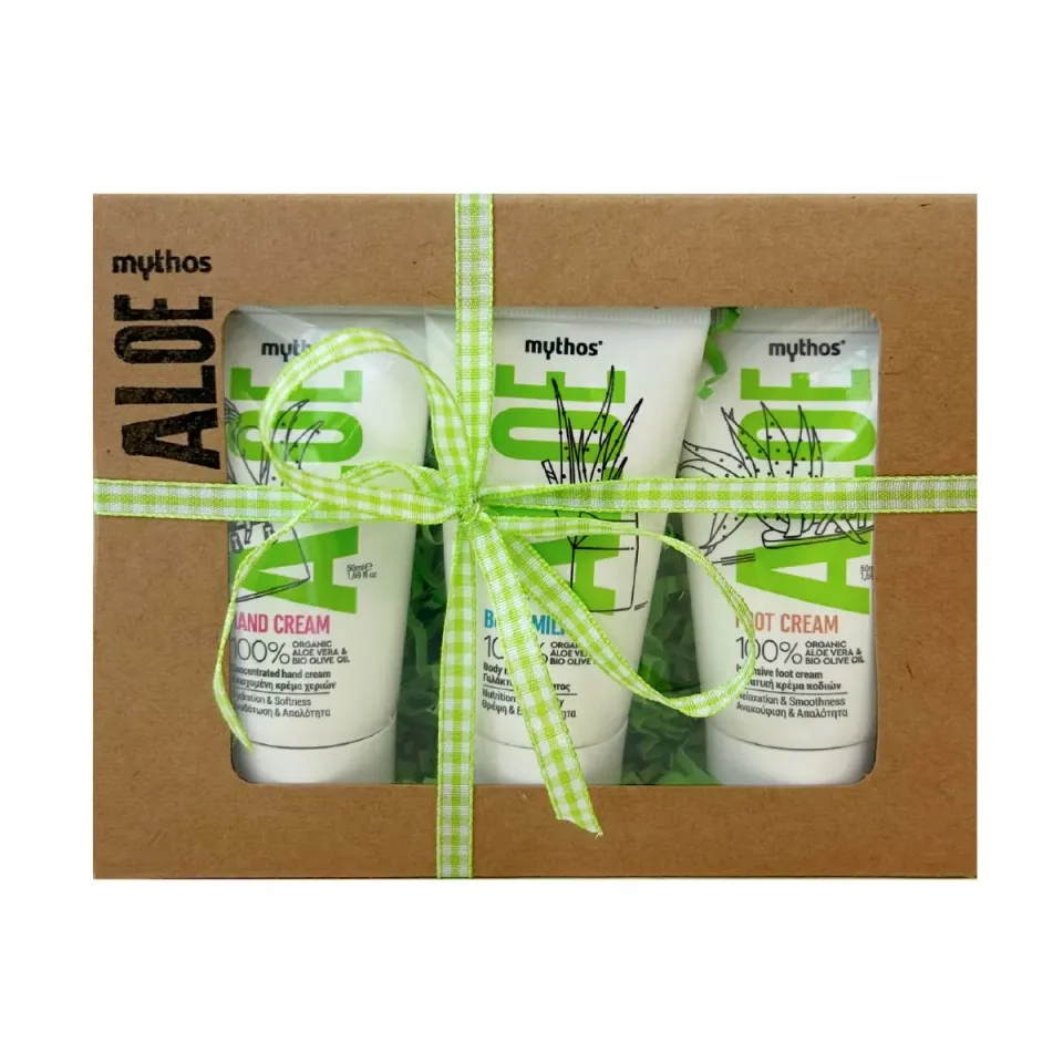 Mythos Aloe geschenkset 3x50ml body hand voet