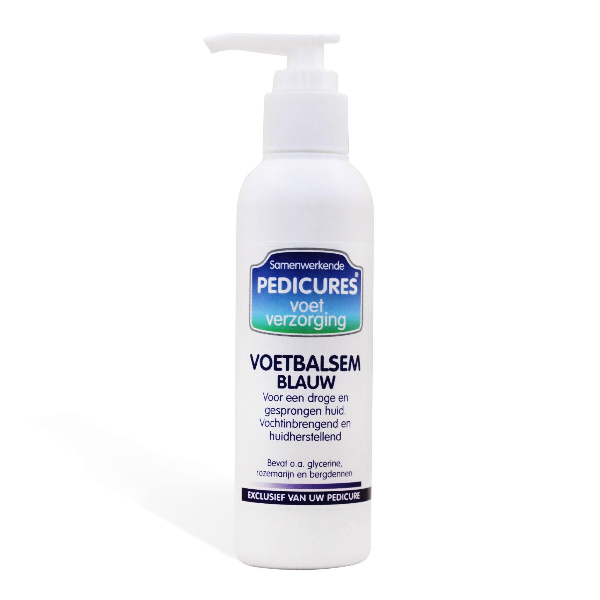 Samenwerkende Pedicures Voetbalsem Blauw voetcreme 150 ml verkoelend