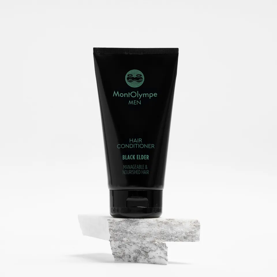 MontOlympe Black Elder conditioner haar en baard man