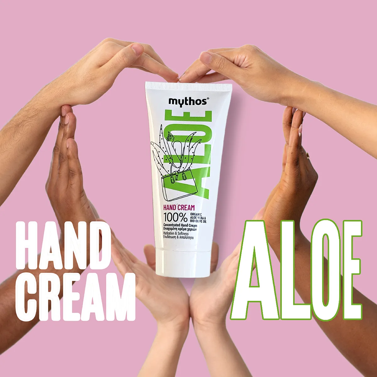 Mythos Aloe handcrème 100 ml versterkend
