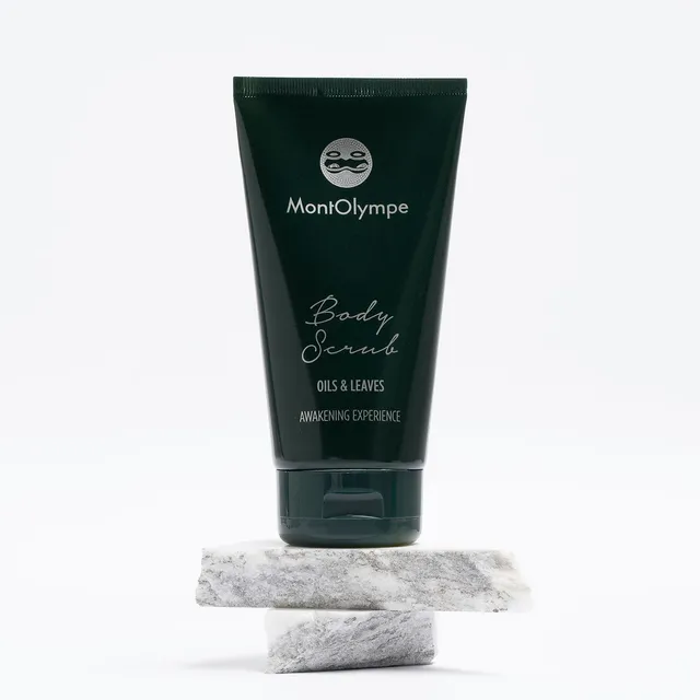 MontOlympe Oils Leaves bodyscrub olijf