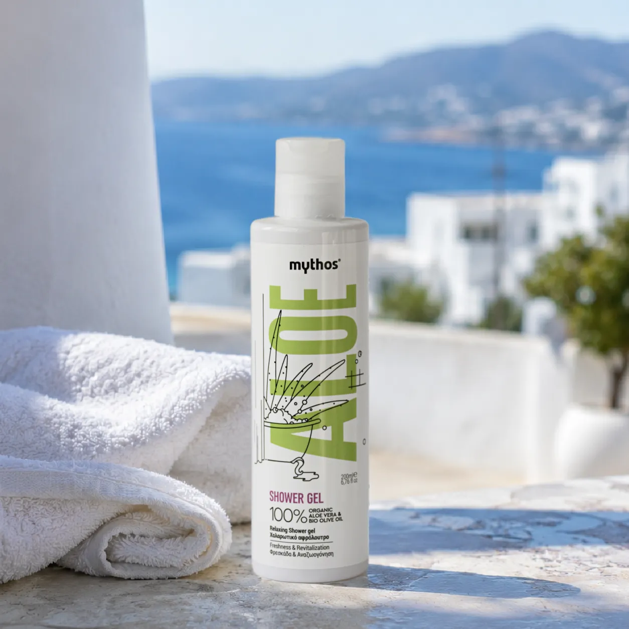 Mythos Aloe douchegel 200 ml ontspannend