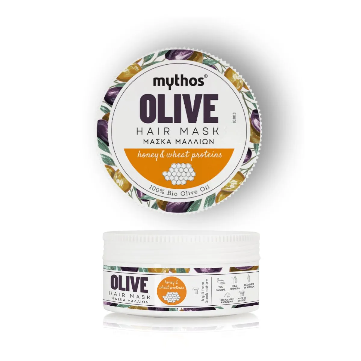 Mythos Olive haarmasker honing en tarwe 150 ml