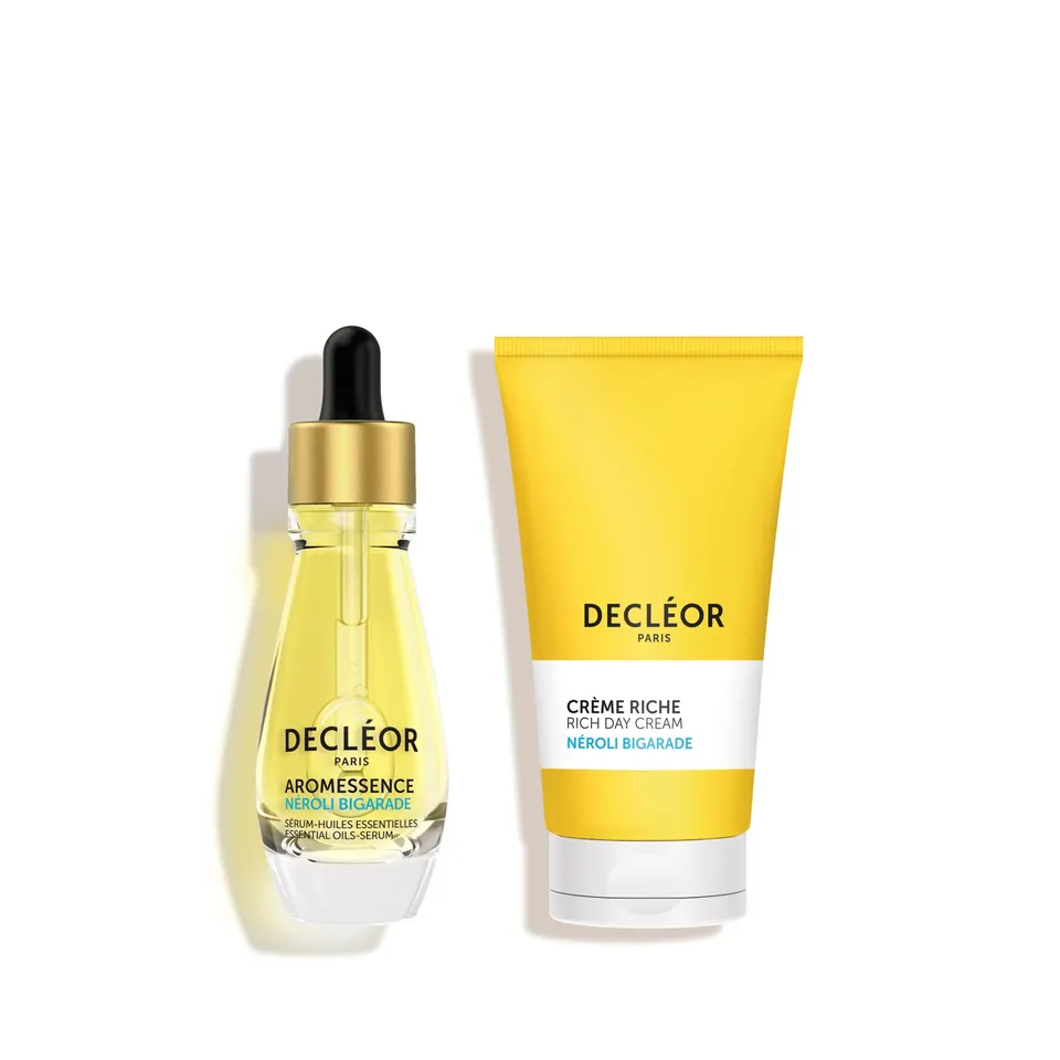 Decléor Neroli Bigarade Rich Hydration Booster Duo set droog