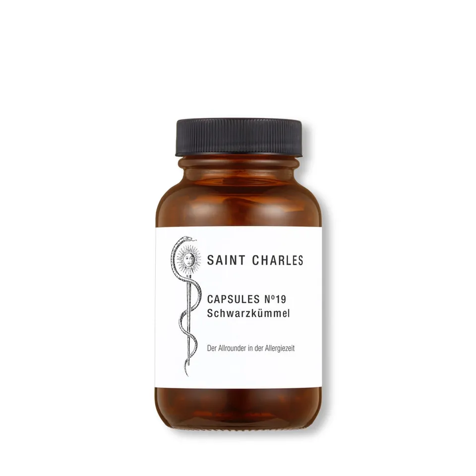 Saint Charles Capsules N°19 zwartkomijnolie capsules natuurlijk