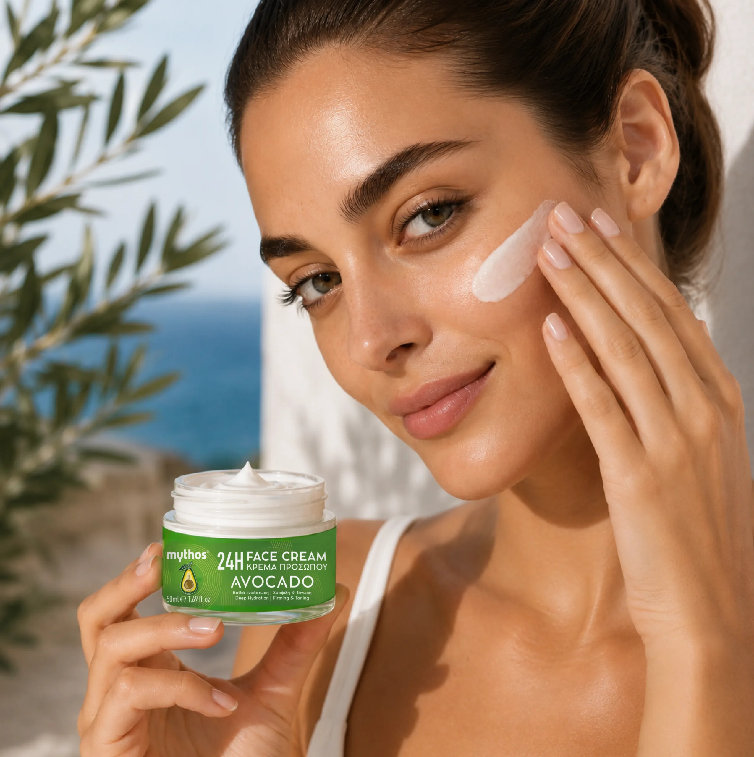 Mythos Avocado 24h gezichtscrème 50ml hydraterend