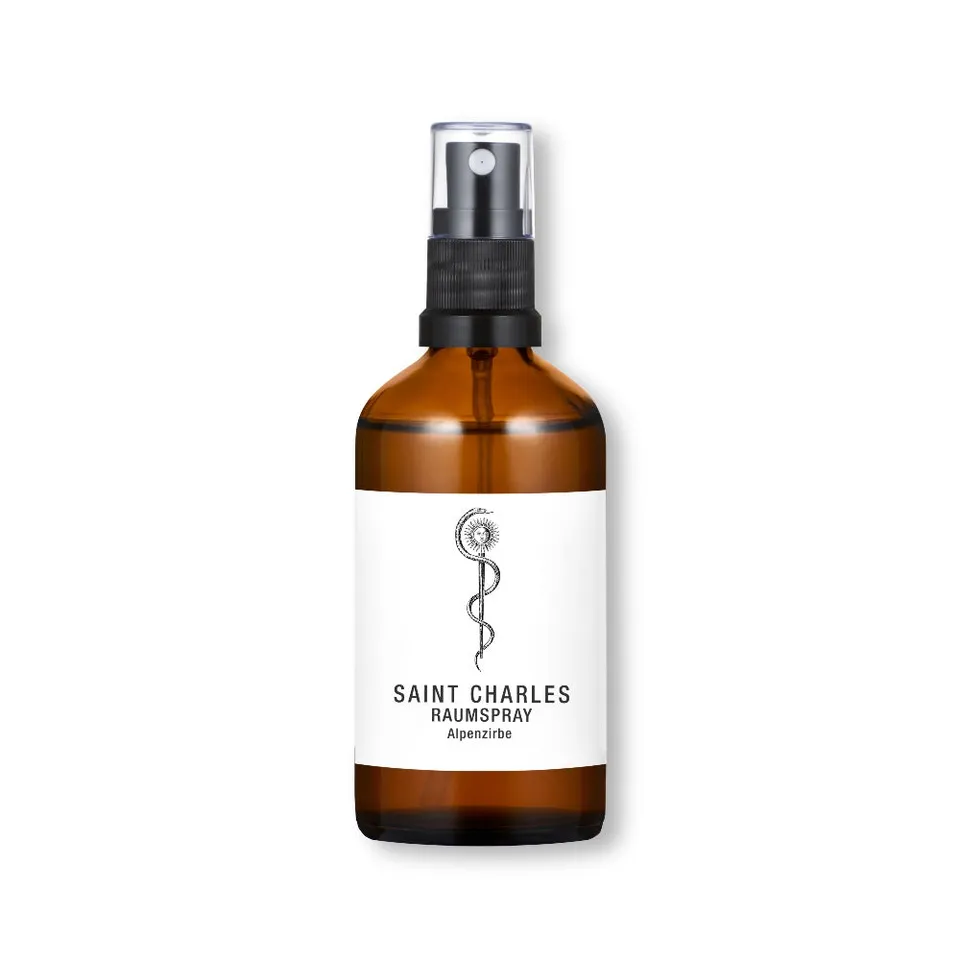 Saint Charles Alpenzirbe roomspray houtachtig bio