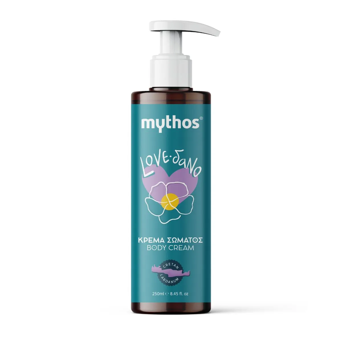 Mythos Labdanum lichaamscrème 250ml niet vettig
