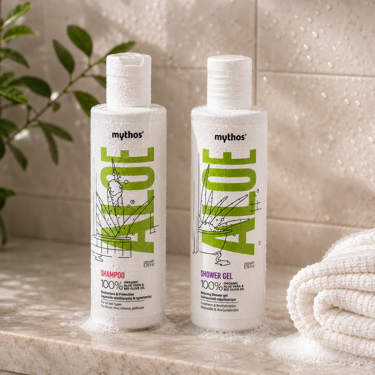 Mythos Aloe shampoo 200ml alle haartypes