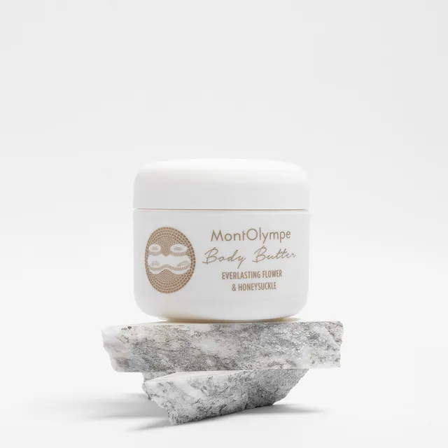 MontOlympe Everlasting Flower & Honeysuckle bodybutter droge huid