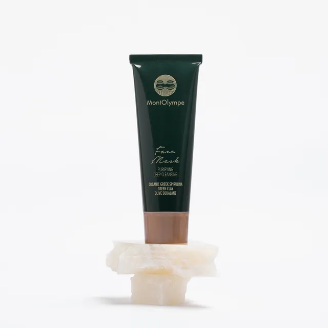 MontOlympe Purifying gezichtsmasker spirulina groene klei
