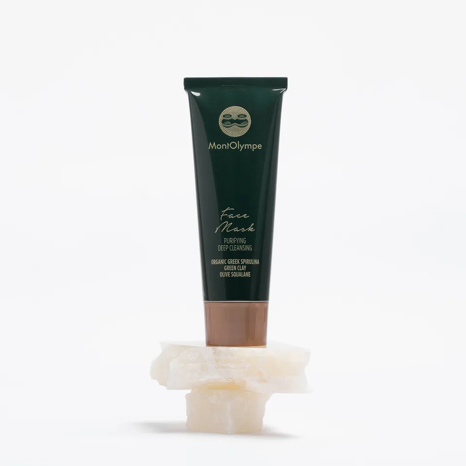 MontOlympe Purifying gezichtsmasker spirulina groene klei
