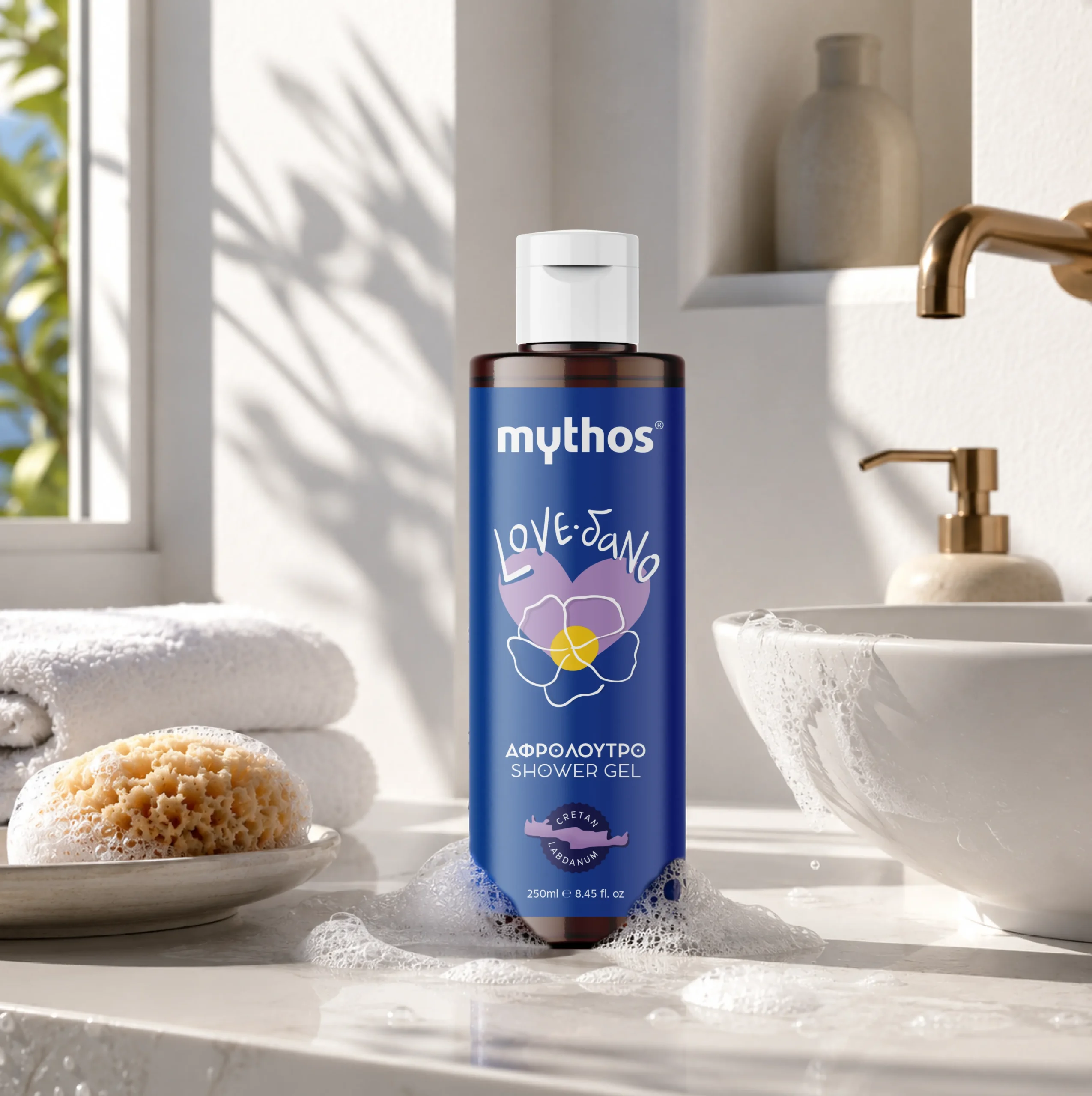 Mythos Labdanum douchegel 250ml met cistus