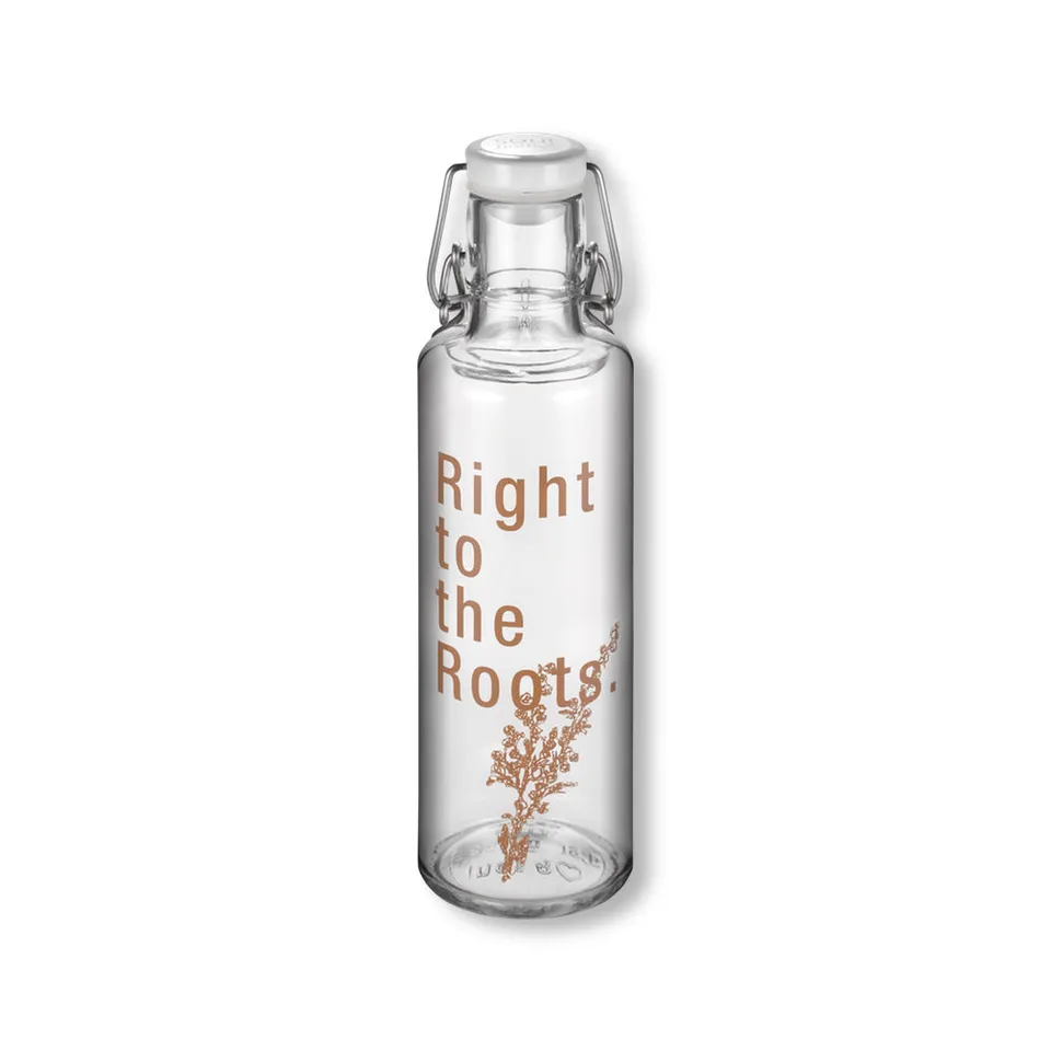 Saint Charles Right to the Roots Soulbottle drinkfles glas