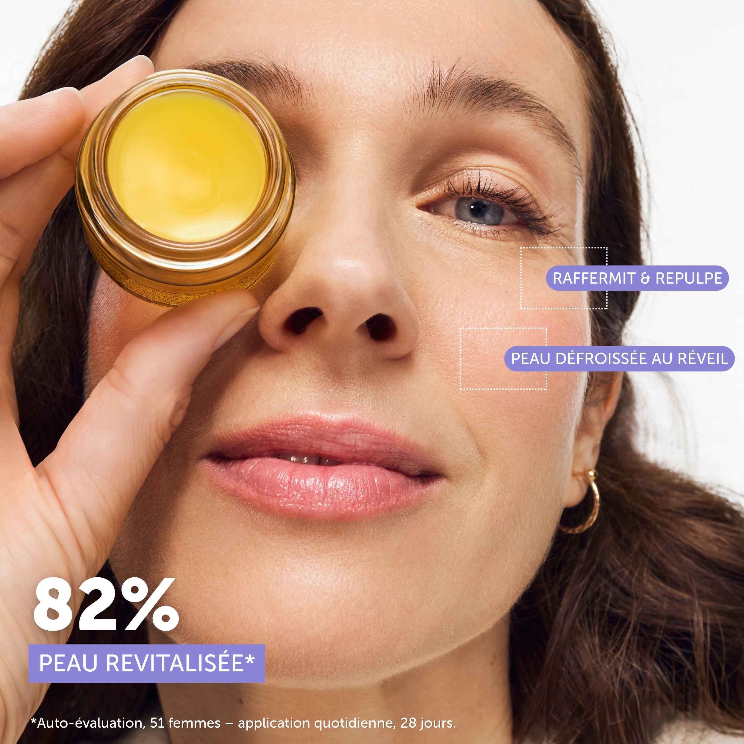 Decléor Lavender Iris nachtbalsem 15 ml verstevigend