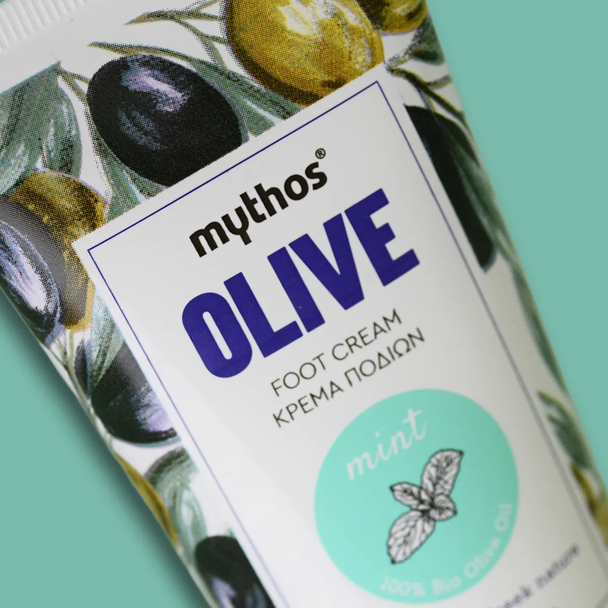 Mythos Olive Voetcrème Munt 100ml verzachtend