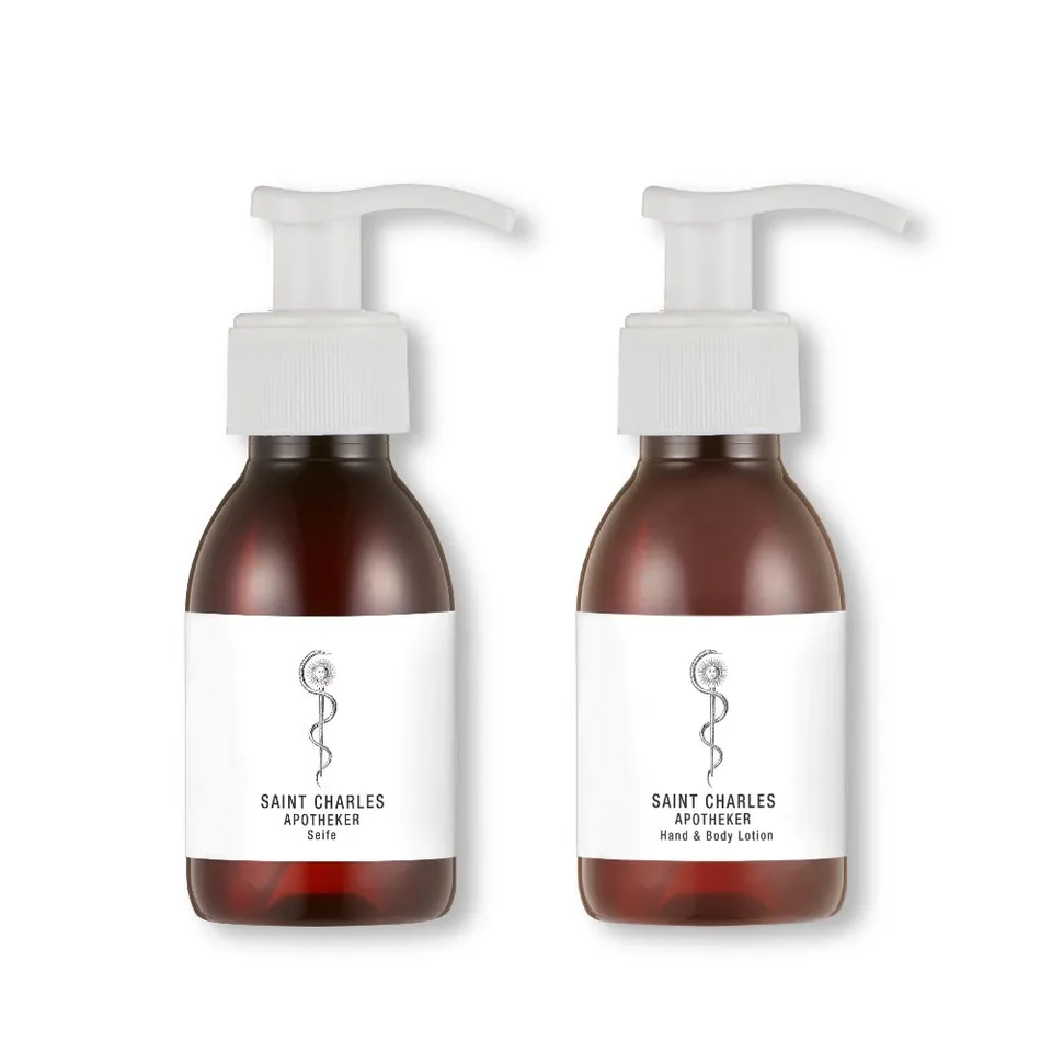 Saint Charles Apotheker Duo verzorgingsset zeep lotion lavendel