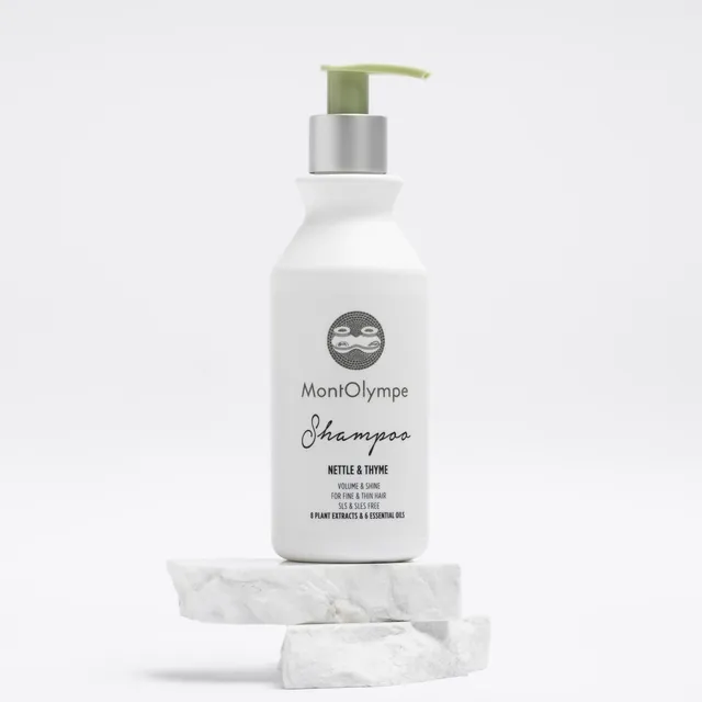 MontOlympe Nettle & Thyme shampoo brandnetel fijn haar