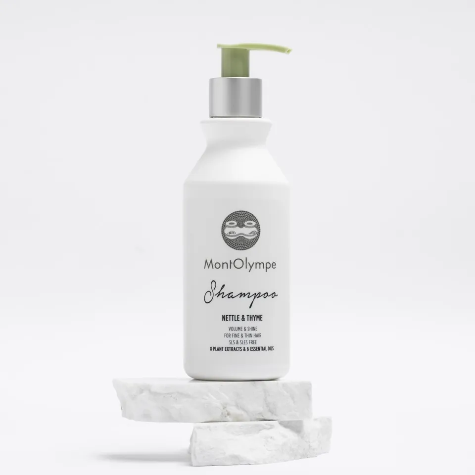 MontOlympe Nettle & Thyme shampoo brandnetel fijn haar