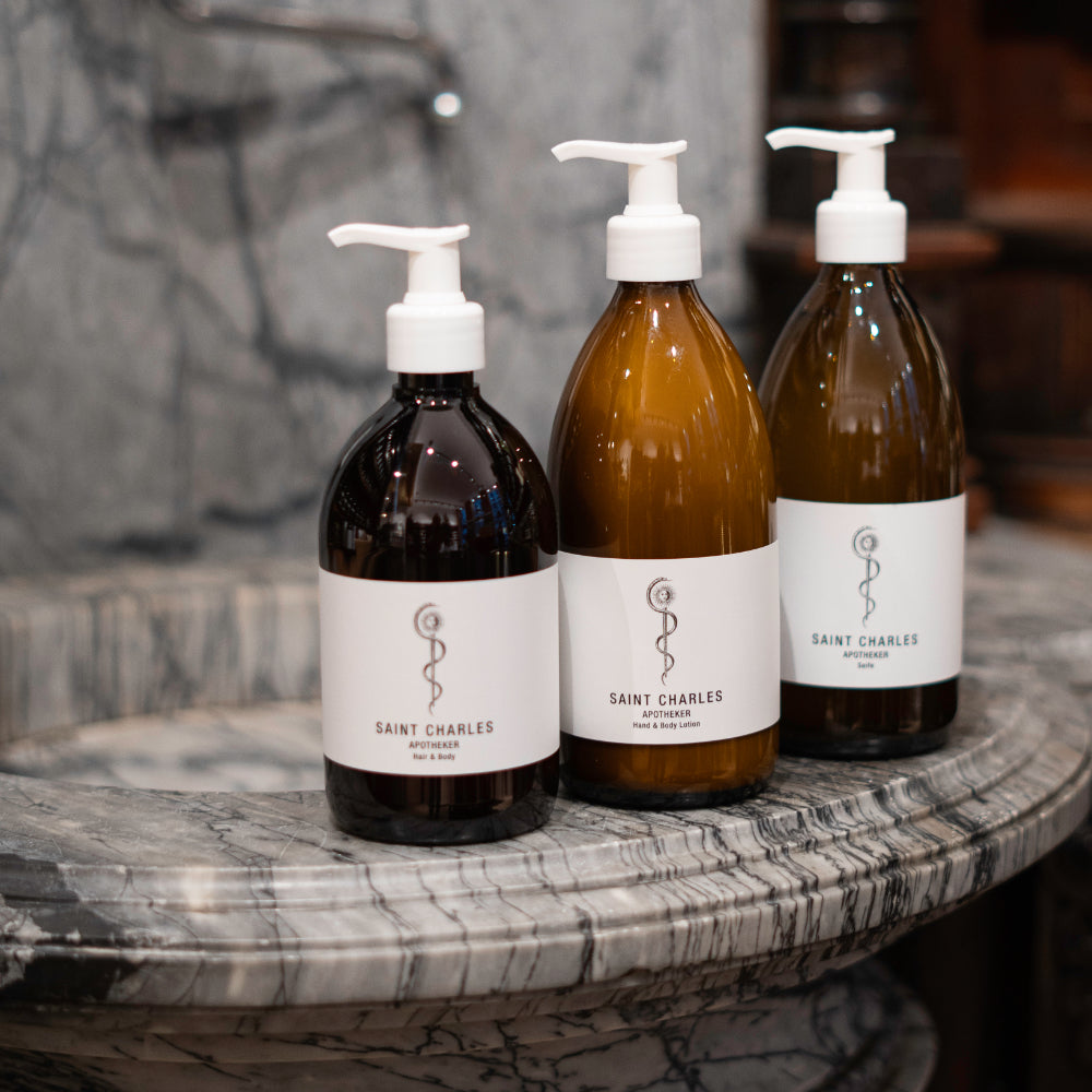 Saint Charles Apotheker Pflegeset verzorgingsset citrus