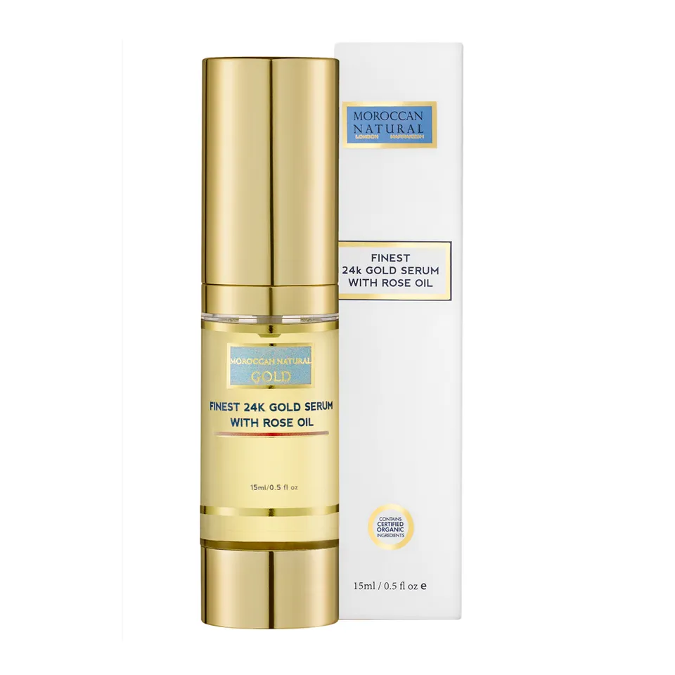 Manatude 24K Gold gezichtsserum 15ml met rozenolie