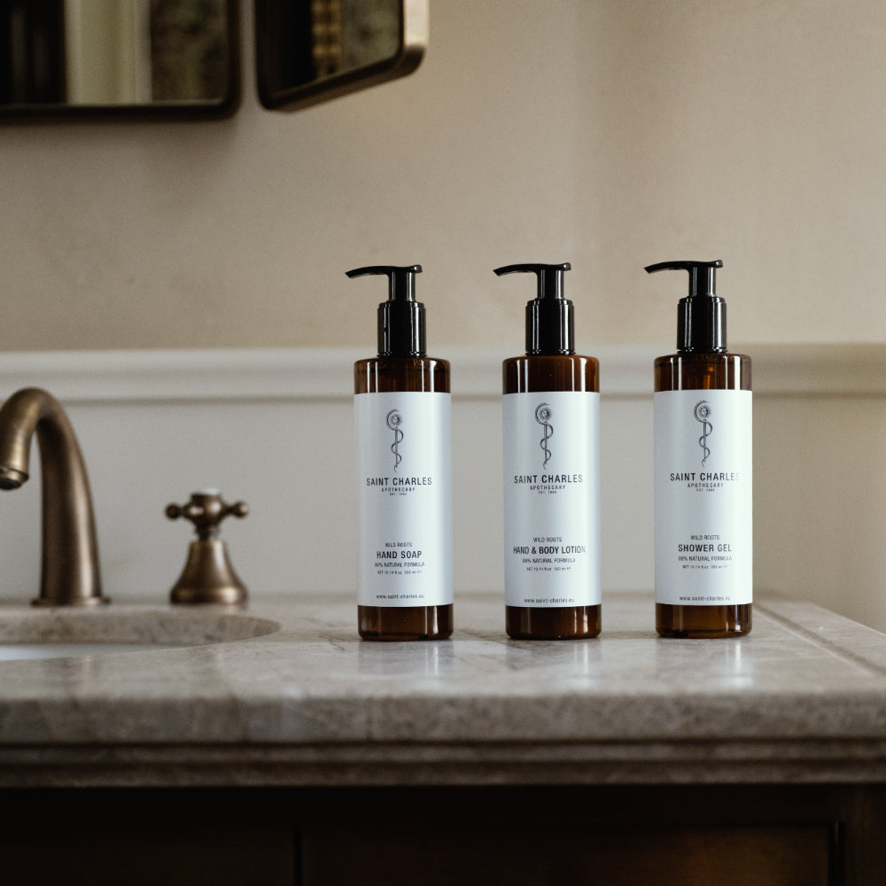 Saint Charles Wild Roots geschenkset verzorging 3x300 ml