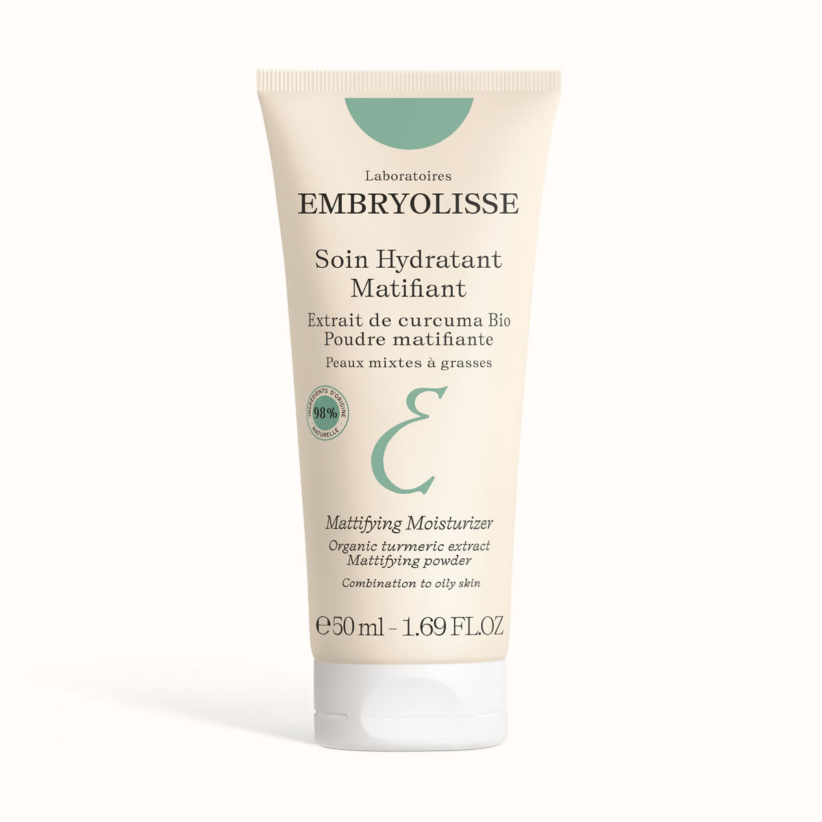 Embryolisse Soin Hydratant Matifiant Moisturizer 50 ml Vette Huid