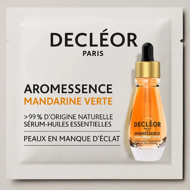 Decléor Green Mandarin aromessence proefmonster mandarijn