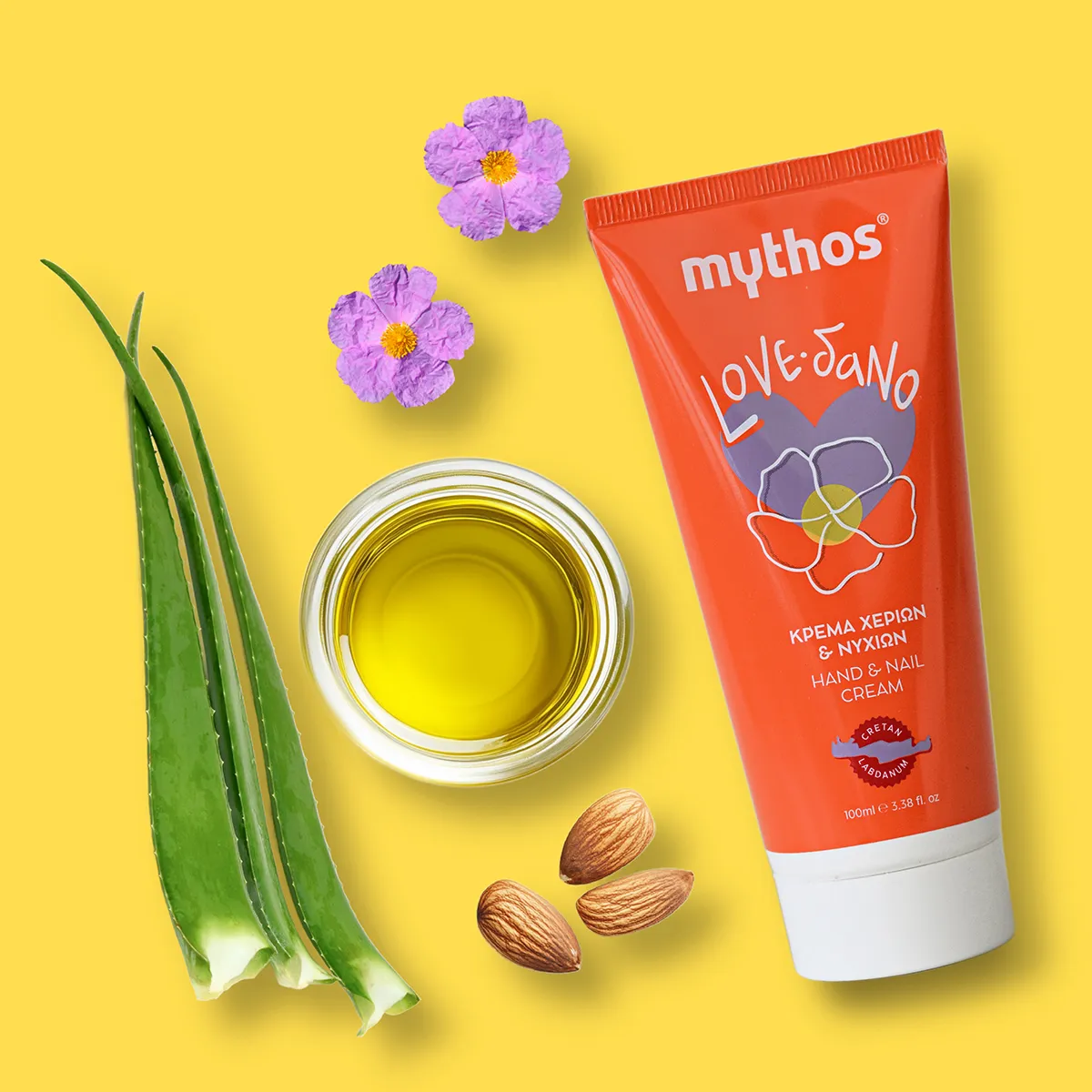 Mythos Labdanum handcrème nagels 100ml kruiden