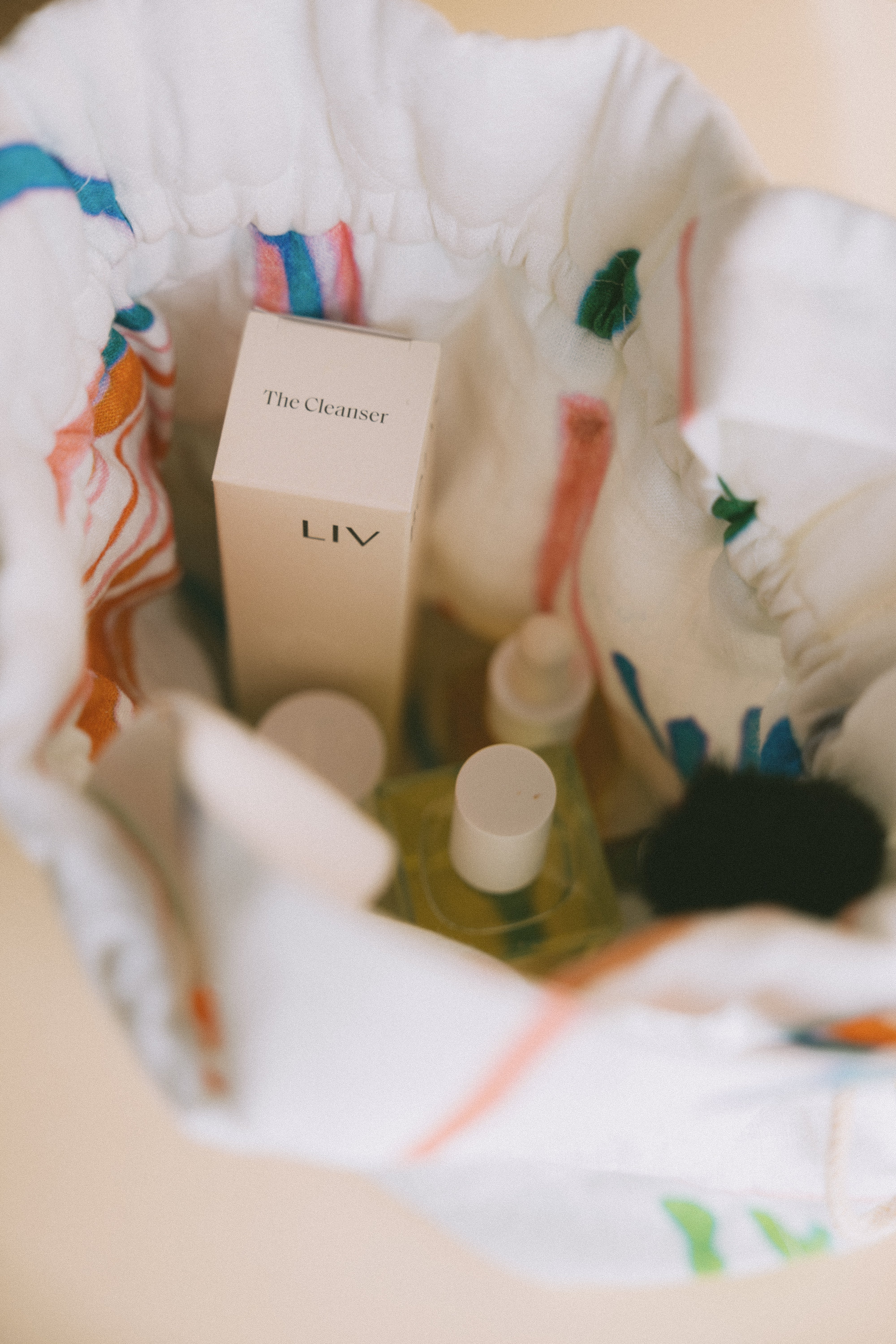 LIV Botanics Beauty Pouch make-up tasje Birds of Paradise