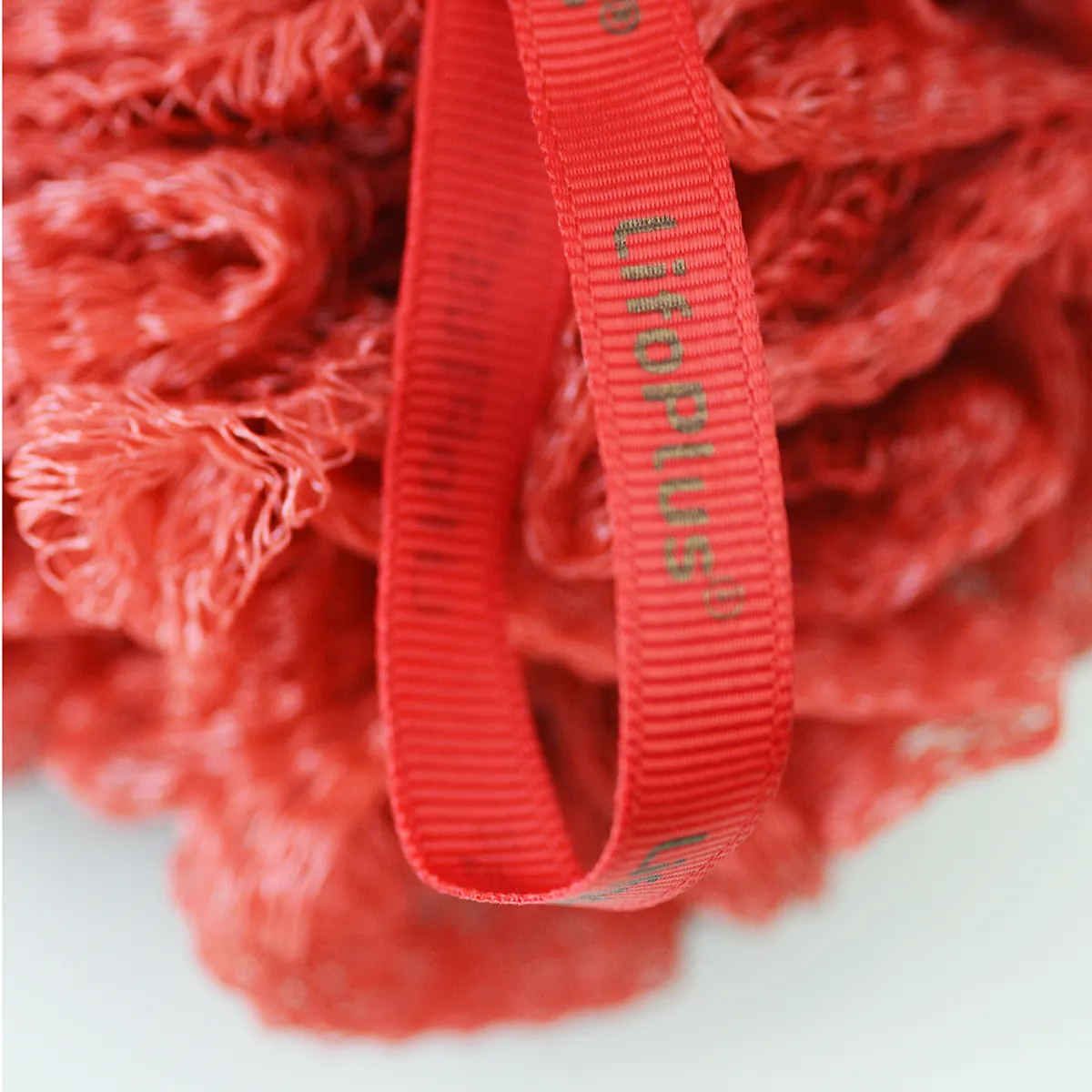Lifoplus Scrub scrubspons rood exfoliërend