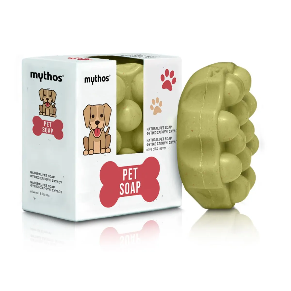 Mythos Pet vaste hondenzeep met olijfolie shea