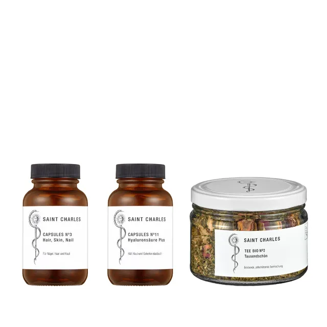 Saint Charles Inner Beauty Set capsules thee huid haar