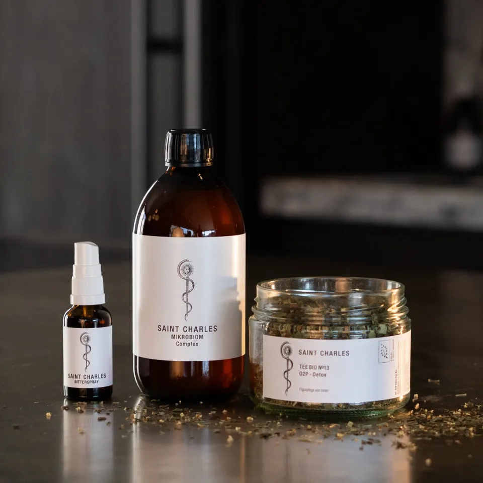 Saint Charles Detox Ritual Set detoxset 3-delig met kruidenthee