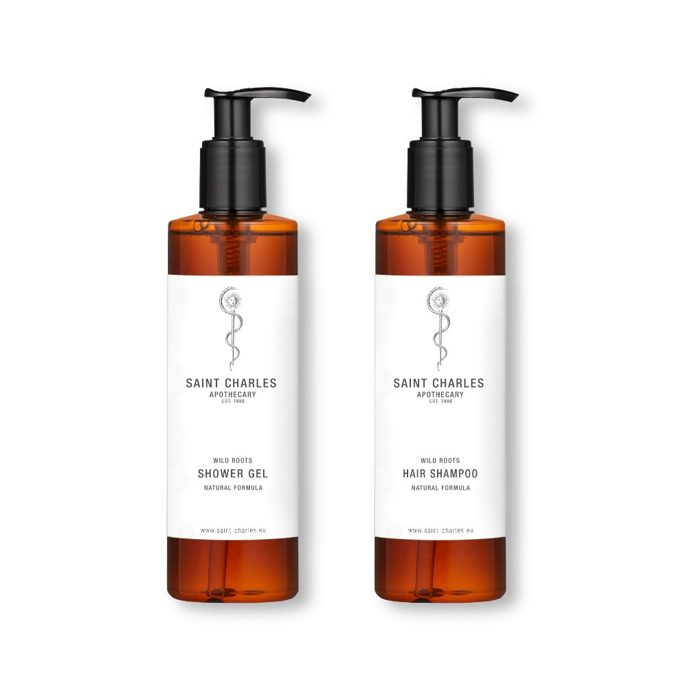 SAINT CHARLES Wild Roots doucheset gel shampoo citrus