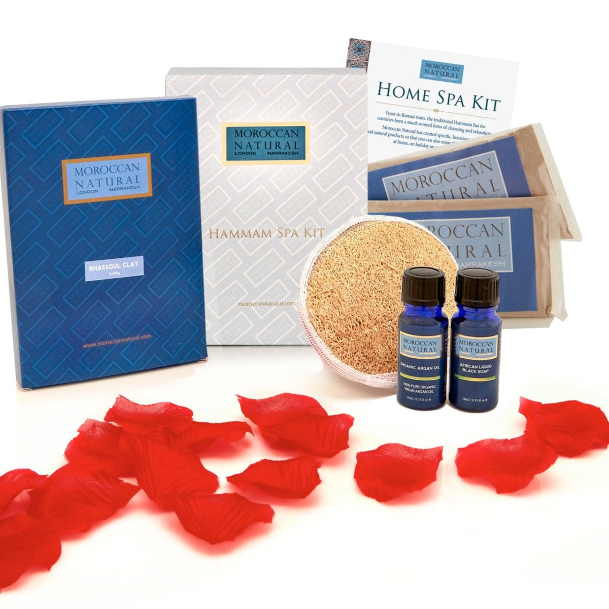 Manatude Hammam Home Spa Kit Verzorgingsset rhassoul thuis