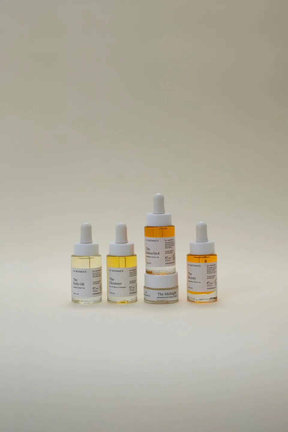 LIV Botanics The Travel Set huidverzorgingsset 5-delig plantaardig