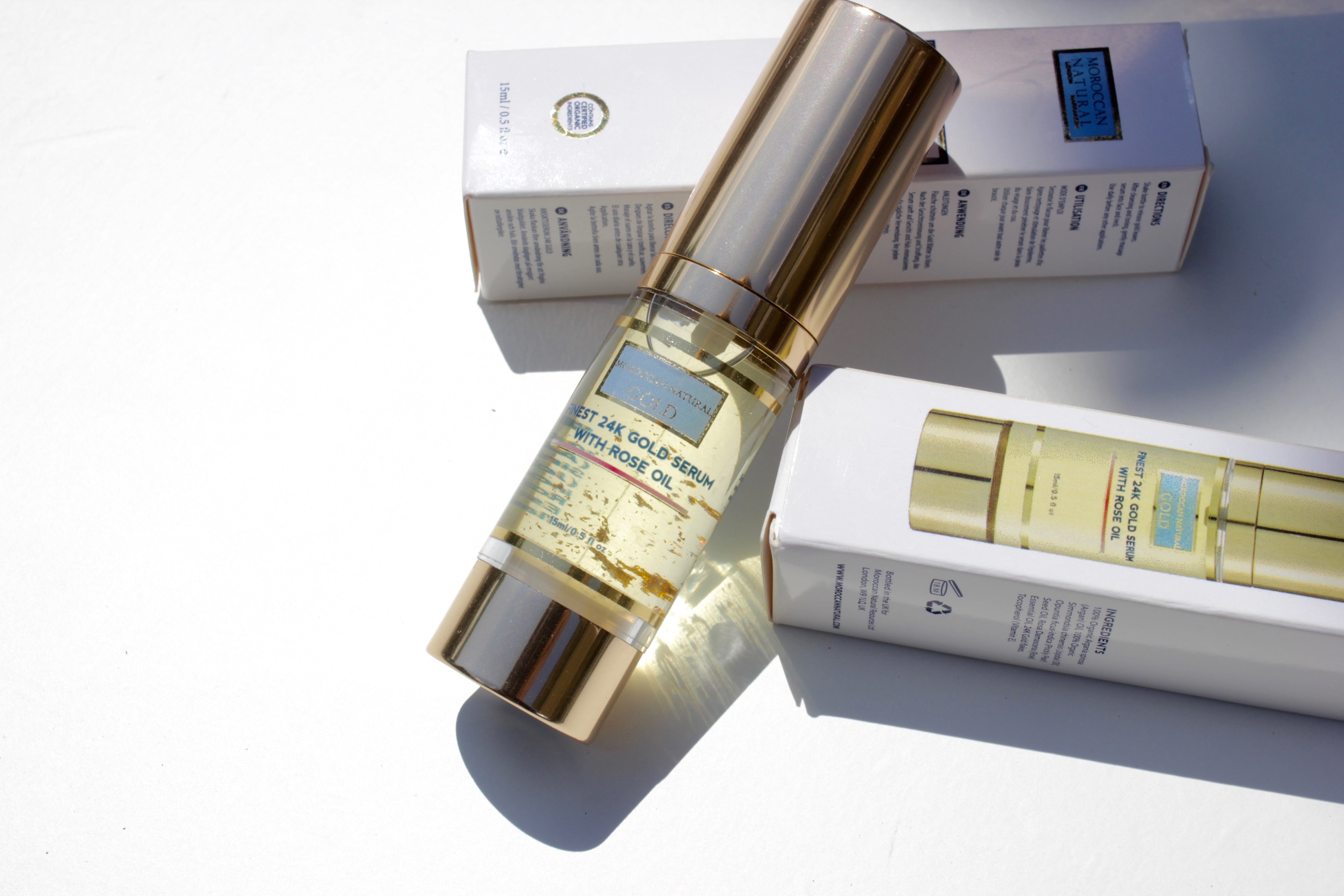 Manatude 24K Gold gezichtsserum 15ml met rozenolie