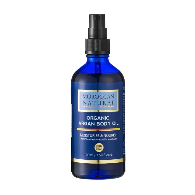 Manatude Organic Argan lichaamsolie 100ml met vitamine E