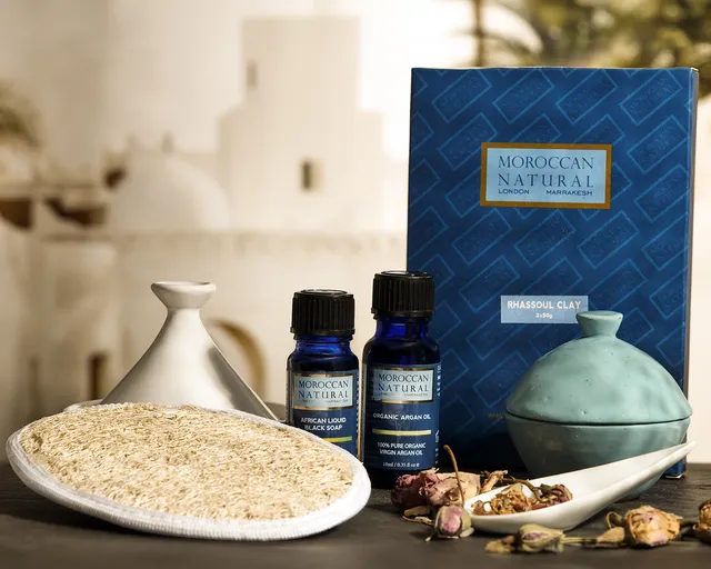 Manatude Hammam Home Spa Kit Verzorgingsset rhassoul thuis