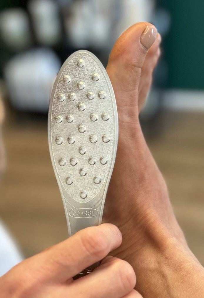 Samenwerkende Pedicures Professionele Voetvijl eeltvijl dubbelzijdig