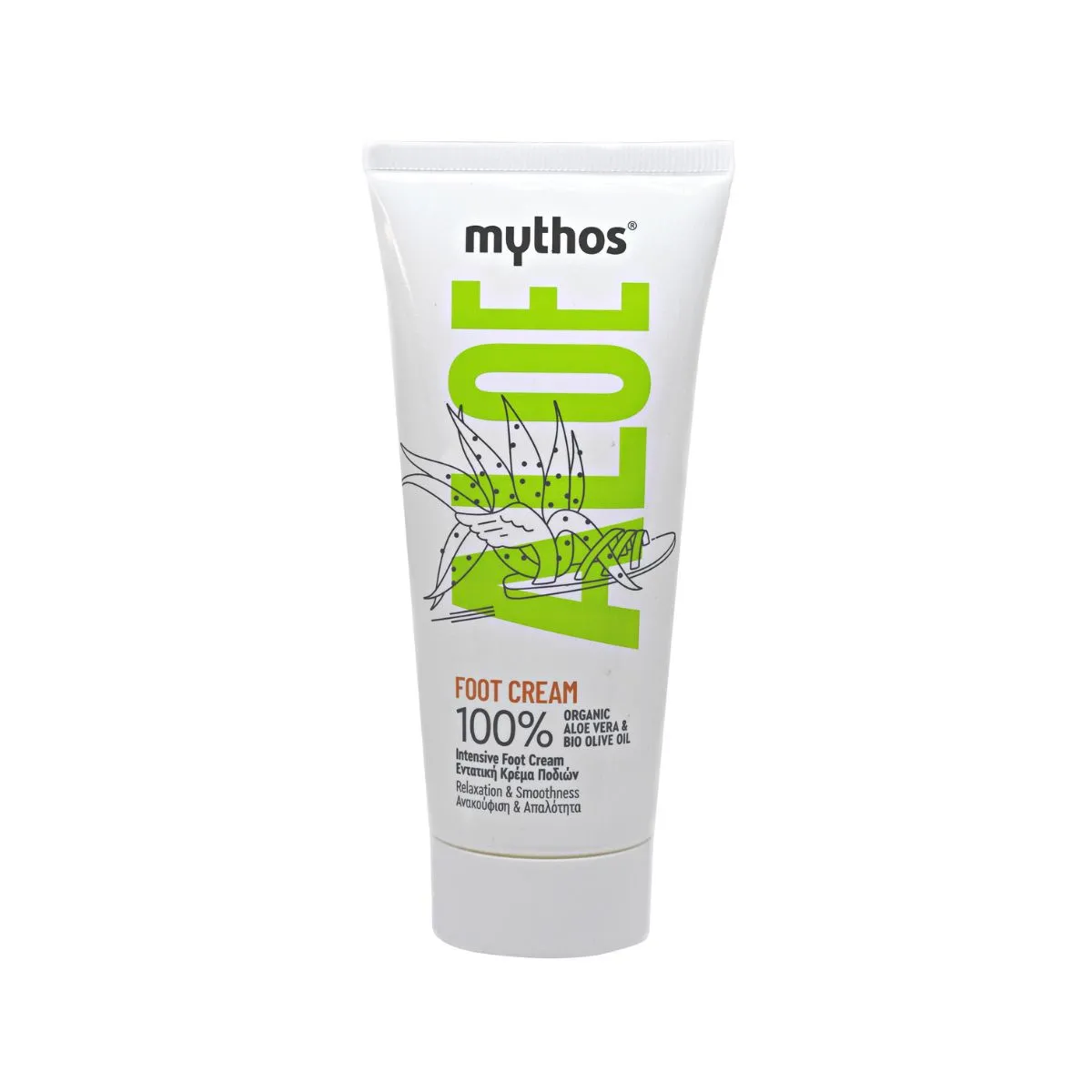 Mythos Aloe Intensieve Voetcrème 100ml met Aloë