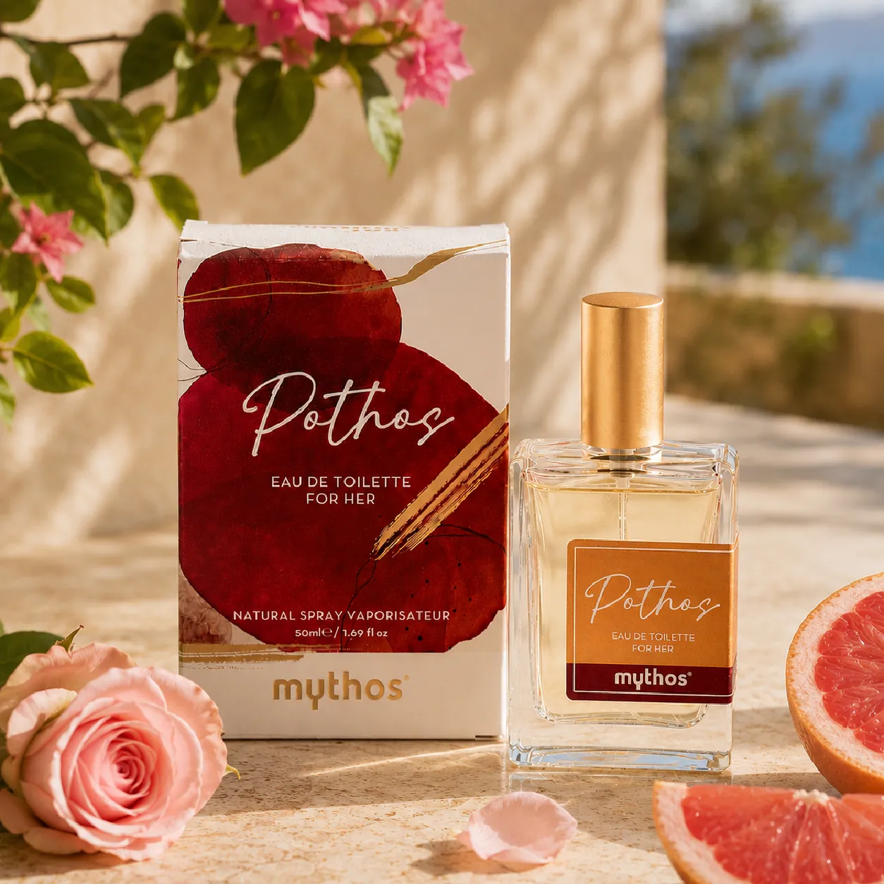 Mythos Pothos eau de toilette dames fris bloemig 50ml