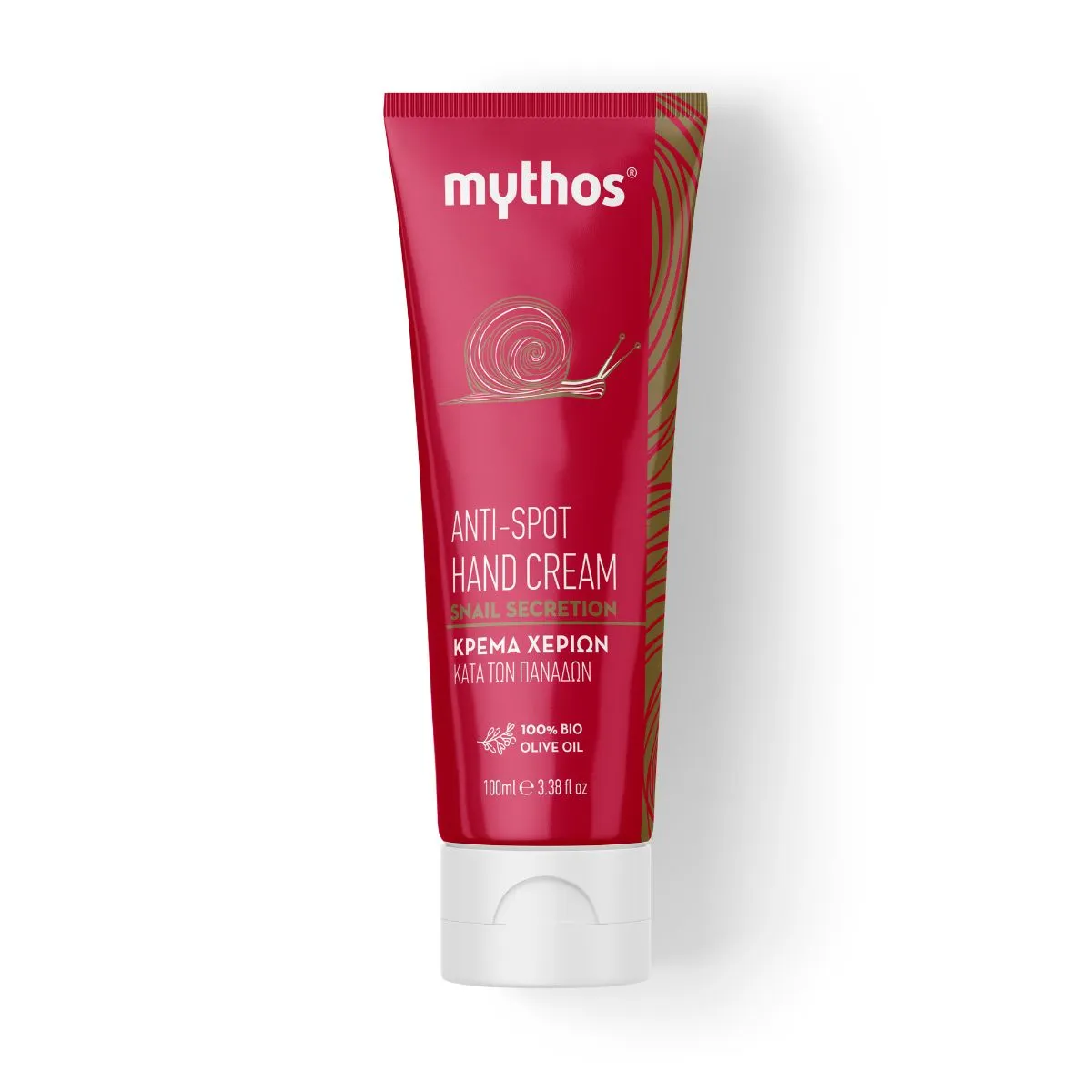 Mythos Snail Handcreme 100ml tegen Pigmentvlekken