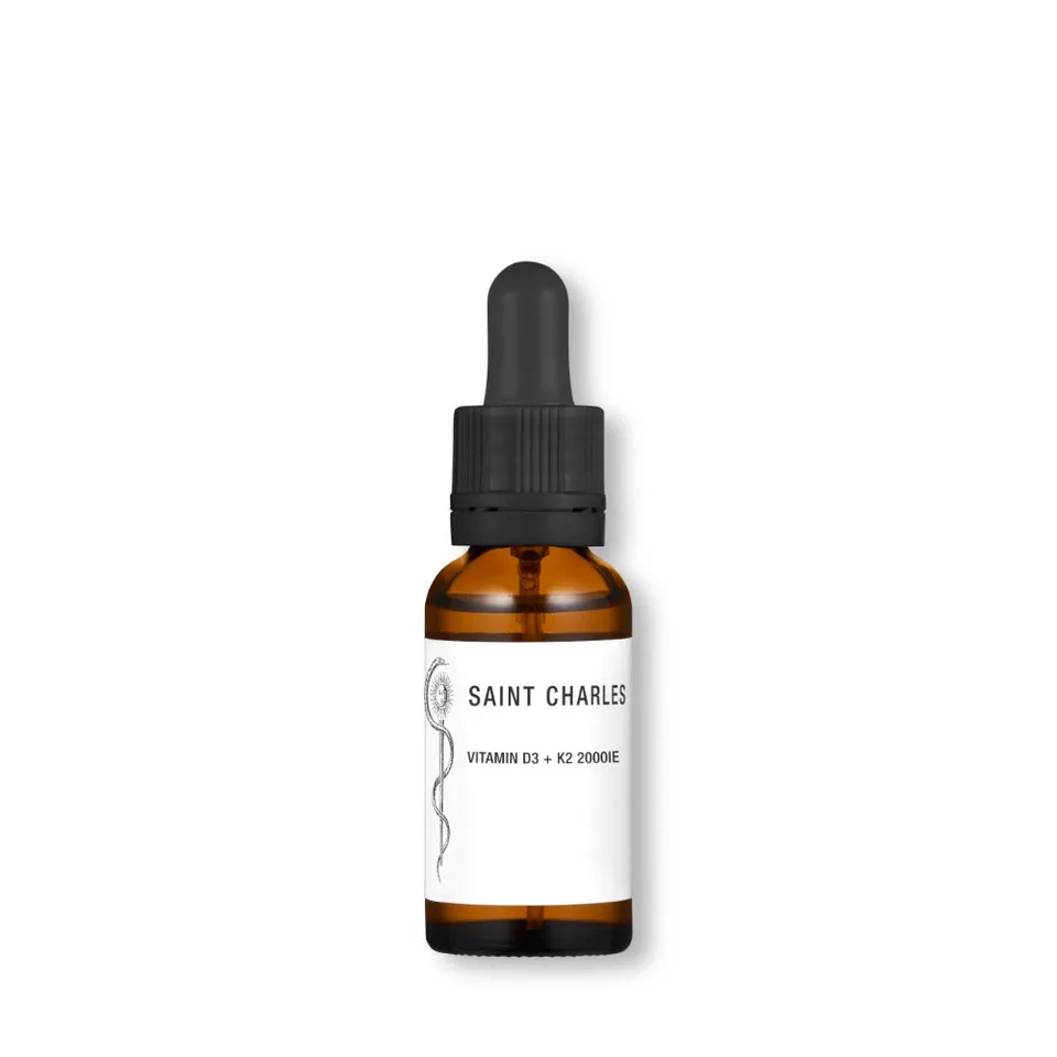 Saint Charles D3 + K2 2000 IE vitaminedruppels pipet