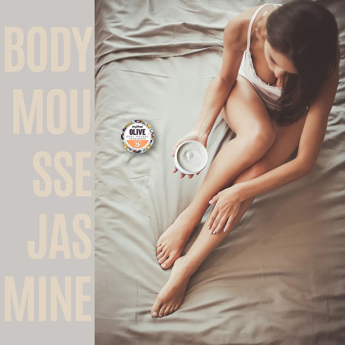 Mythos Olive Bodymousse Jasmijn 200ml met Olijfolie