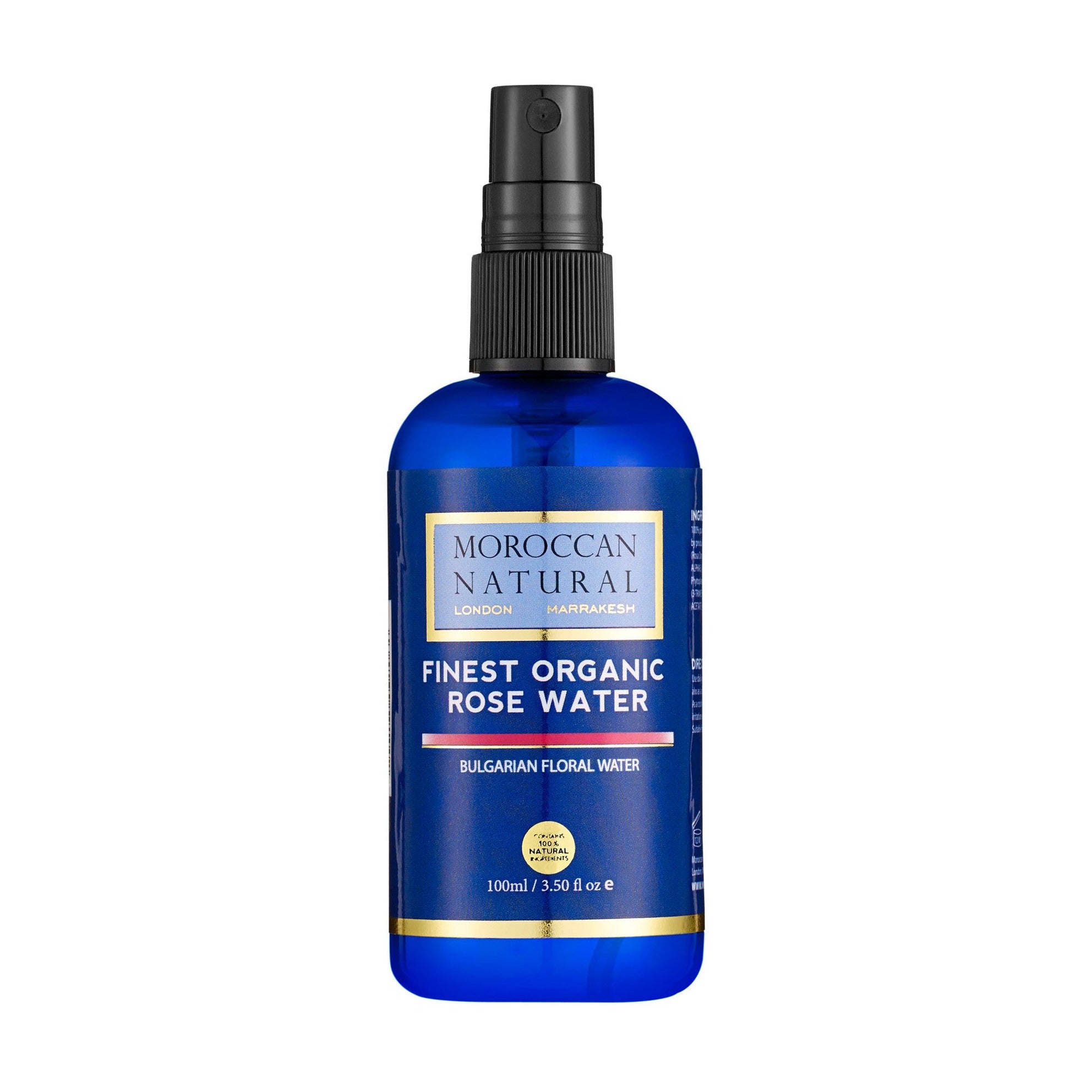 Manatude Organic Bulgarian Rose gezichtstoner met rozenwater