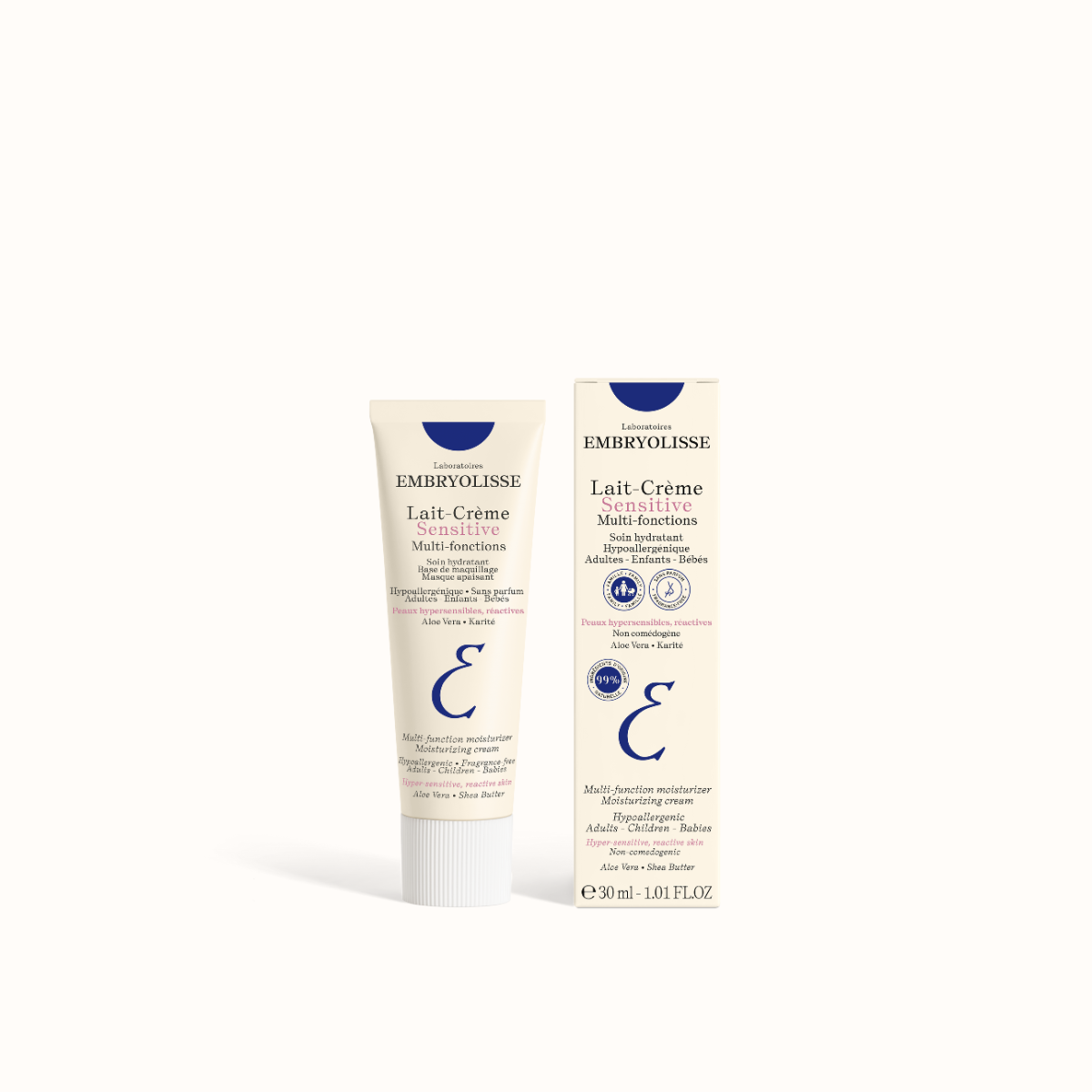 Embryolisse Lait-Crème Sensitive crème 100 ml gevoelige huid